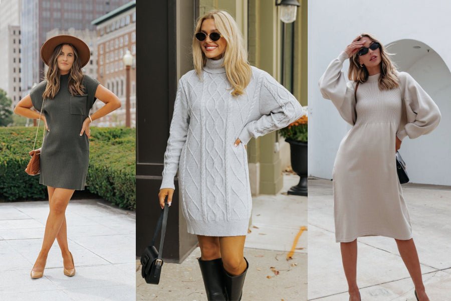 How to Style a Sweater Dress for Every Occasion | Magnolia Boutique How to Style a Sweater Dress for Every Occasion | Magnolia Boutique