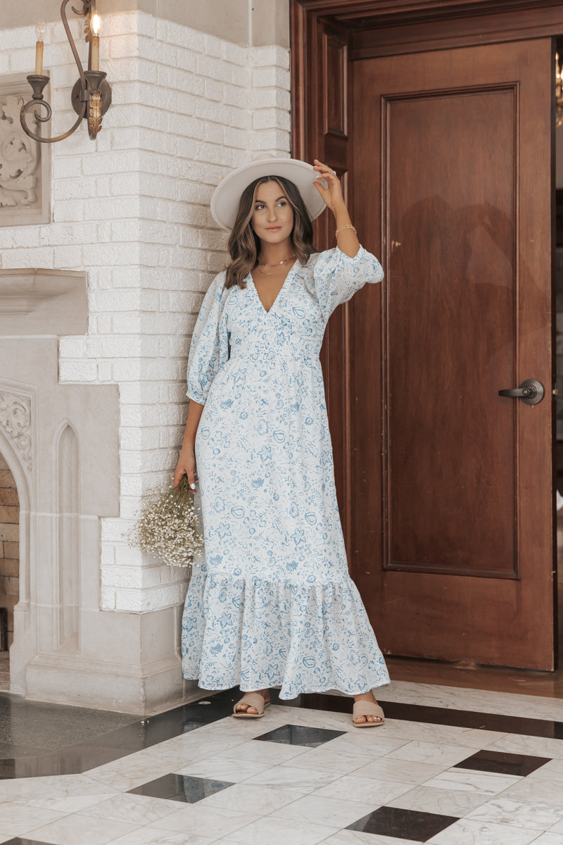 Ivory Boho Chic Maxi Dresses