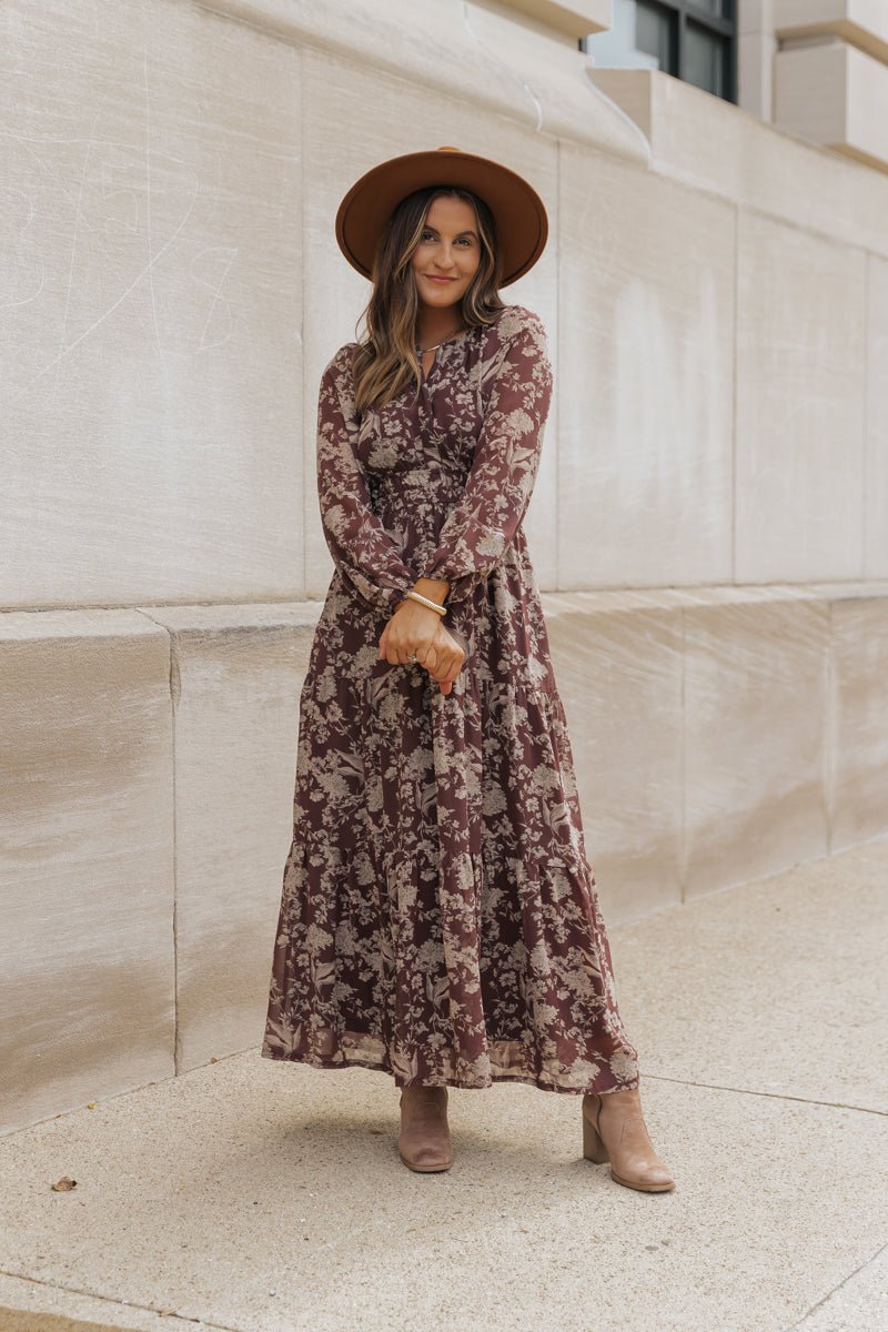 Long sleeve sundress hotsell