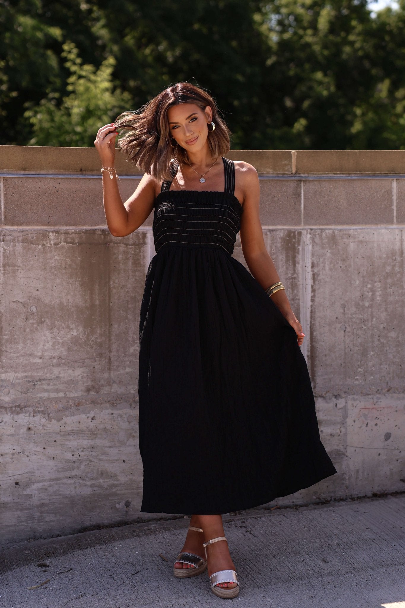 Midi Dress Black Summer Evening Dress Elegant Janelle Midi Dress In Black Perfect For Any Occasion Midi Dress Black Summer Evening Dress Elegant Janelle Midi Dress In Black Perfect For Any Occasion