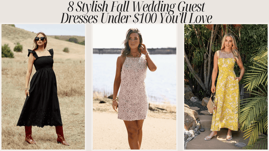 8 Stylish Fall Wedding Guest Dresses Under $100 You’ll Love