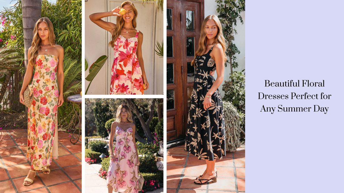 Beautiful Floral Dresses Perfect for Any Summer Day