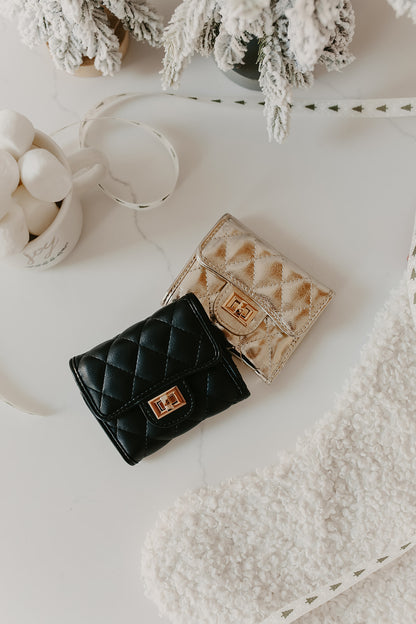 Shantel Quilted Vegan Leather Wallet