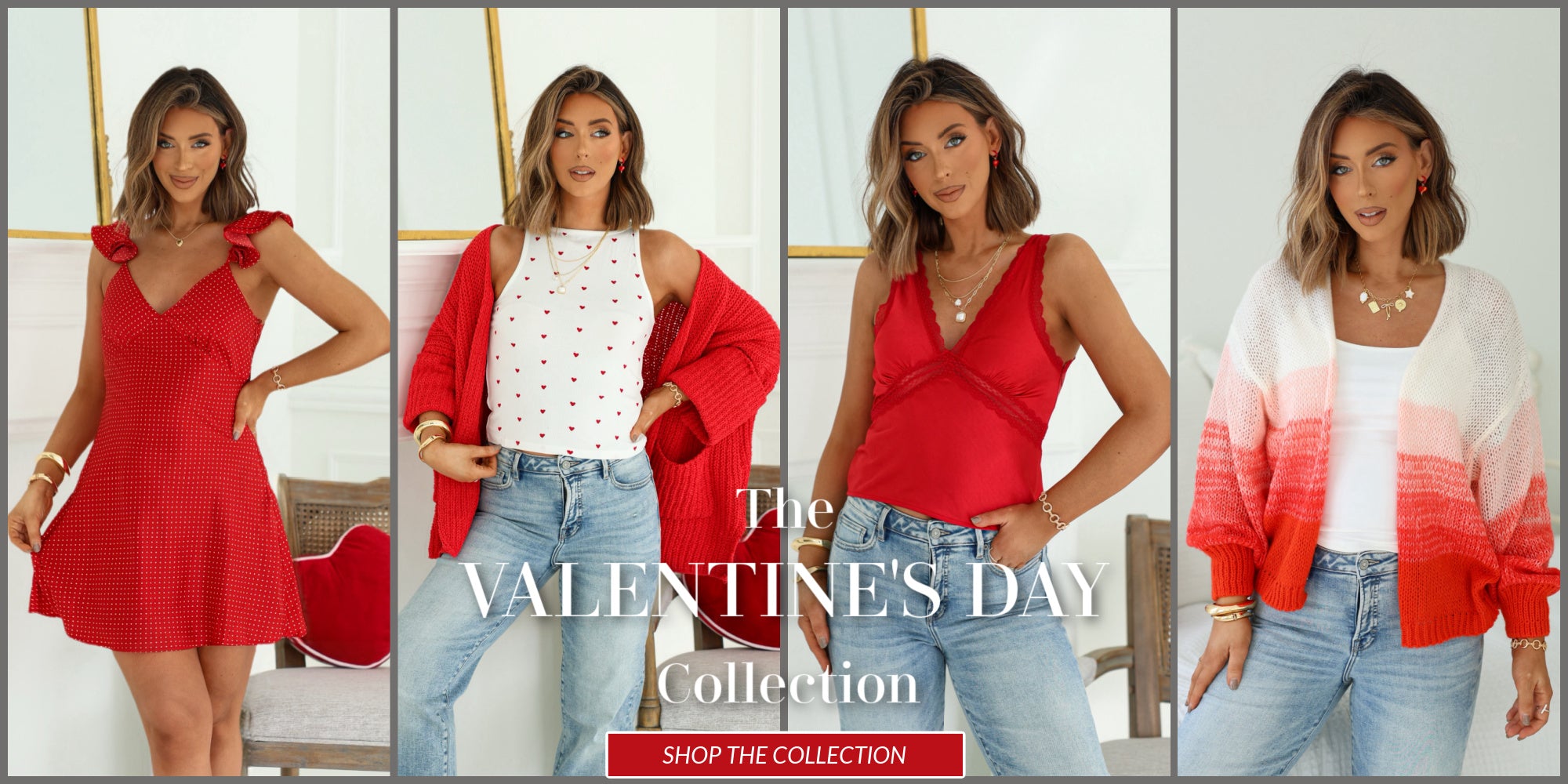 The Valentine's Day Collection Home Page banner 