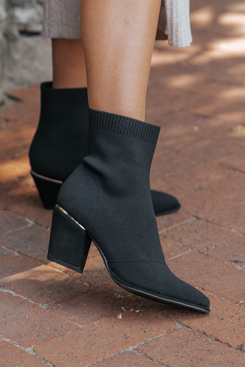 MIA Draxton Black Heeled Bootie