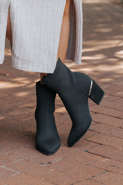 MIA Draxton Black Heeled Bootie