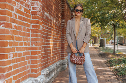 Boss Babe Oversized Plaid Blazer