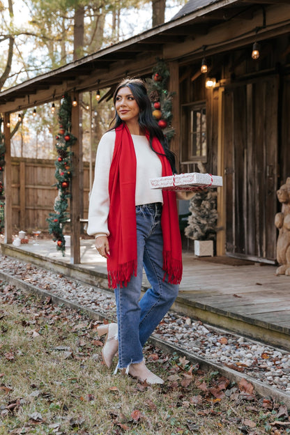 Avery Ribbed Boat Neck Sweater - Beige - Magnolia Boutique