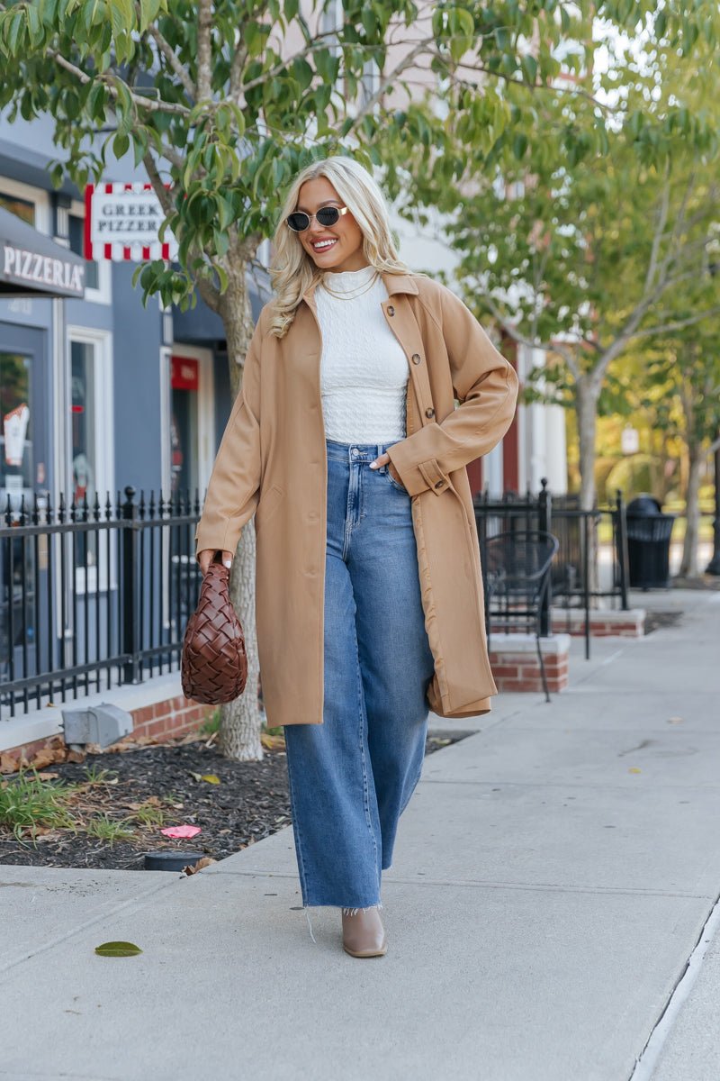 Better Than Basic Textured Top - Ivory - Magnolia Boutique