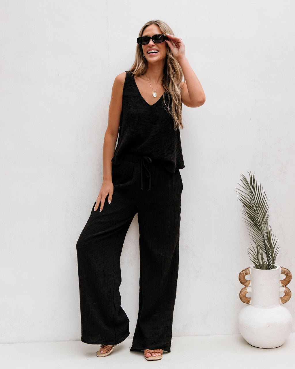 FINAL SALE Wide Leg Pants, Palazzo Trousers, Loose Pants, Extra Wide Leg Pants, Women's Flowy Pants, outlet Daniella Pants, Marcella - MP1328