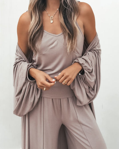 Buttery Soft Taupe Cami Tank Top - Magnolia Boutique