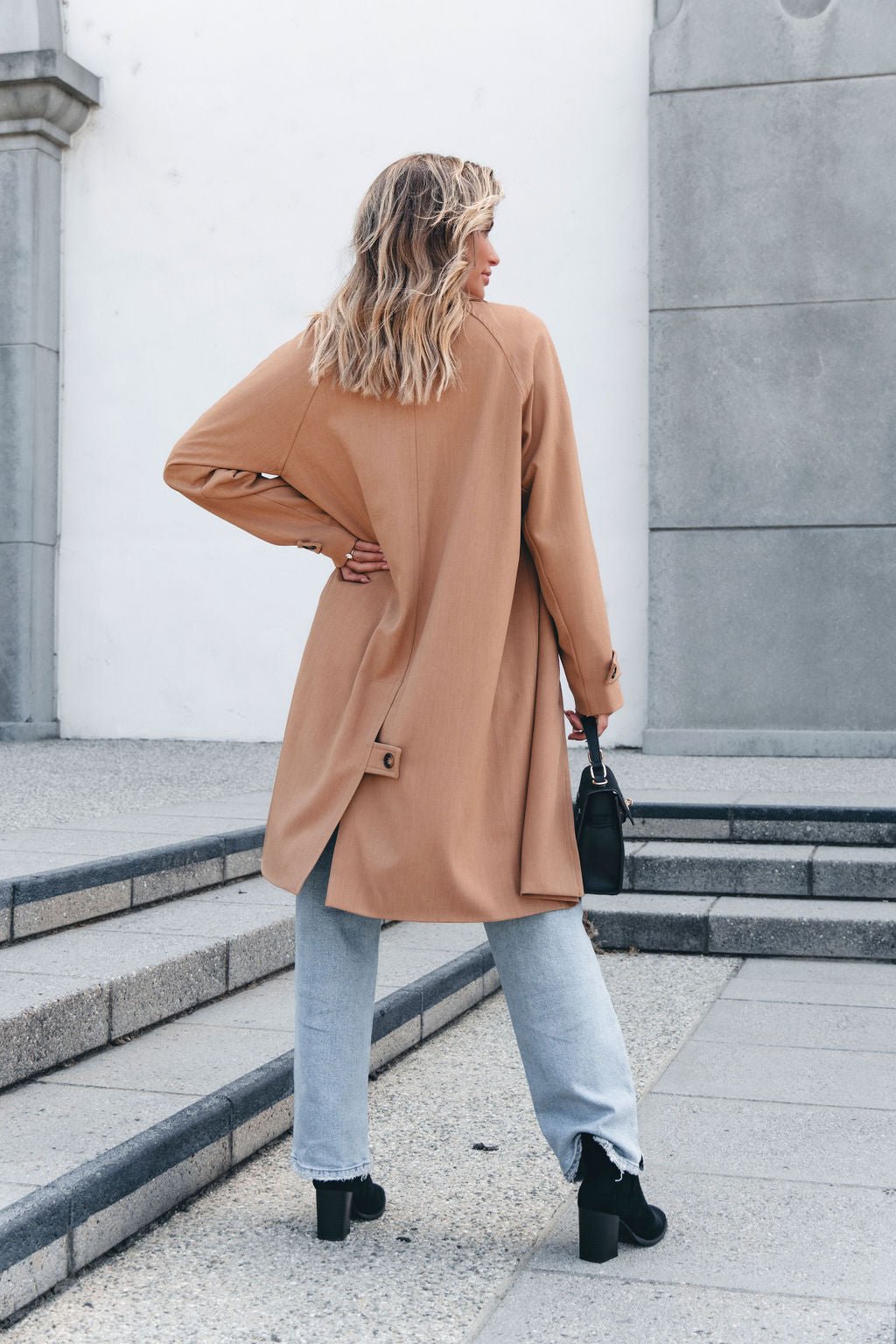 Classic Cocoon Coat - Camel - Magnolia Boutique