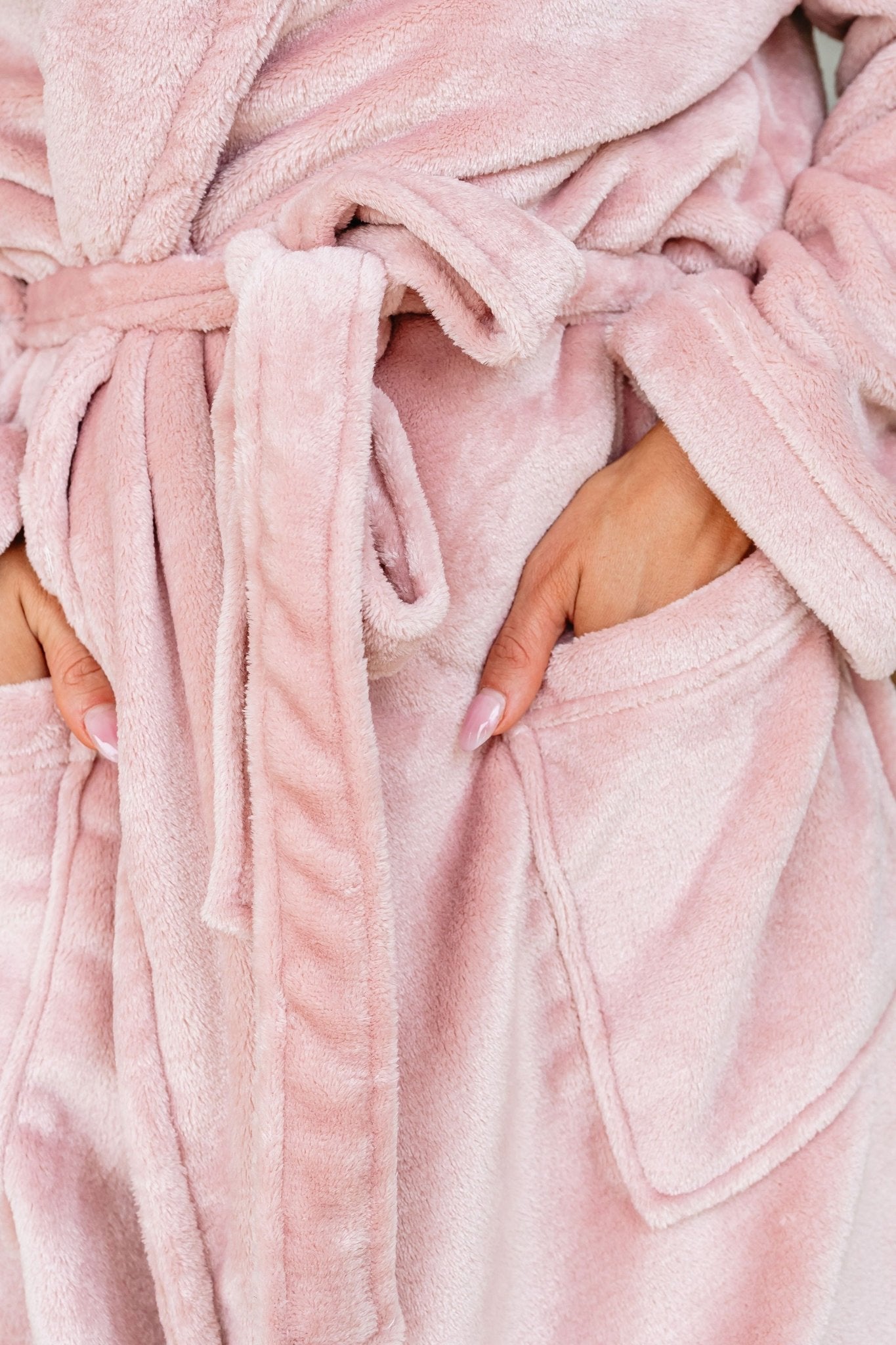 Cozy Soft Pink Robe - Magnolia Boutique