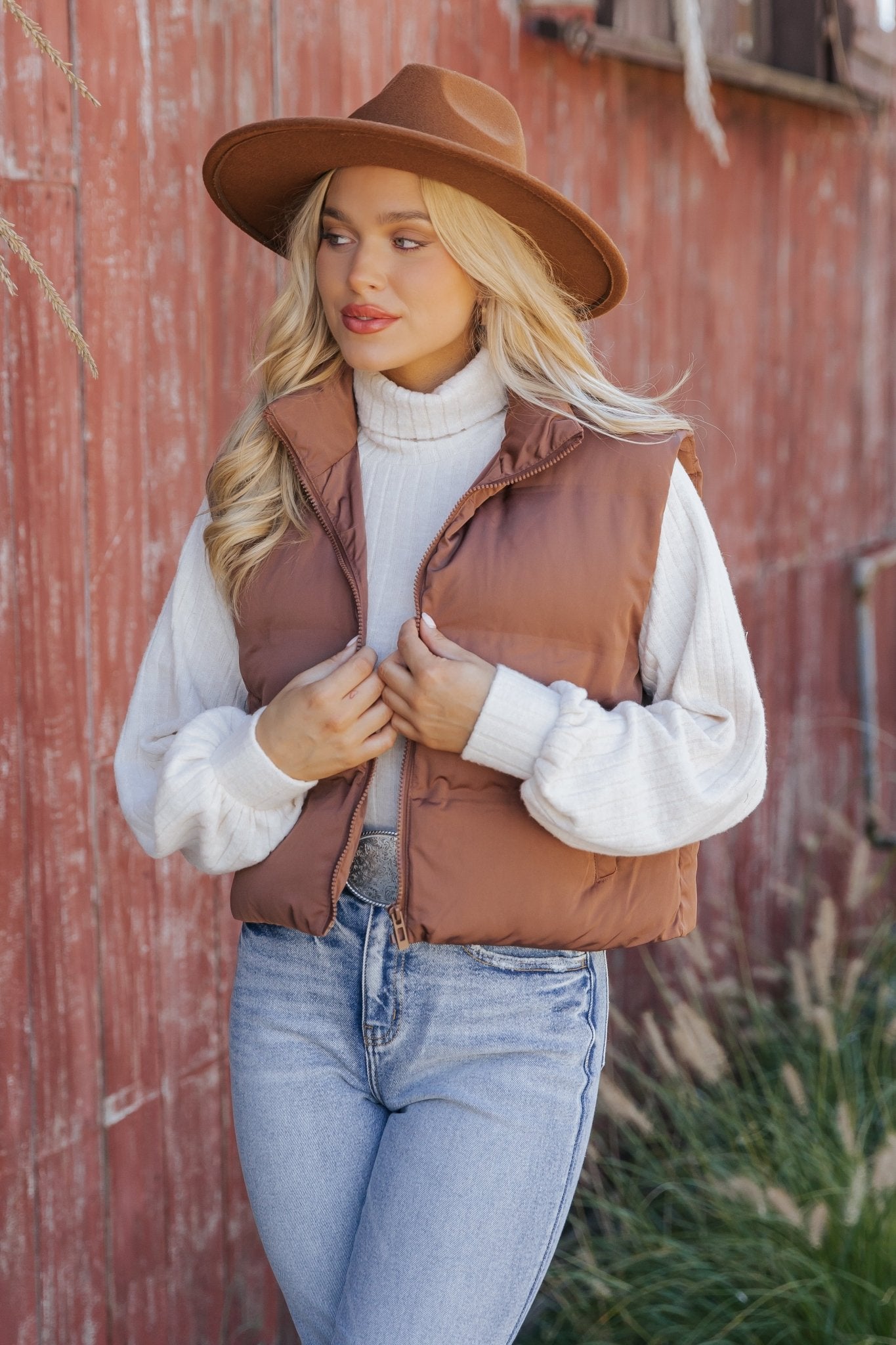 Cream Turtleneck Ribbed Bodysuit | Pre Order - Magnolia Boutique