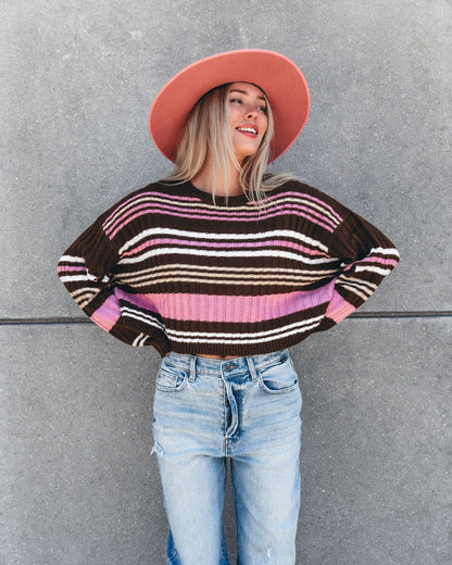 Daniella Multi Striped Sweater - Magnolia Boutique