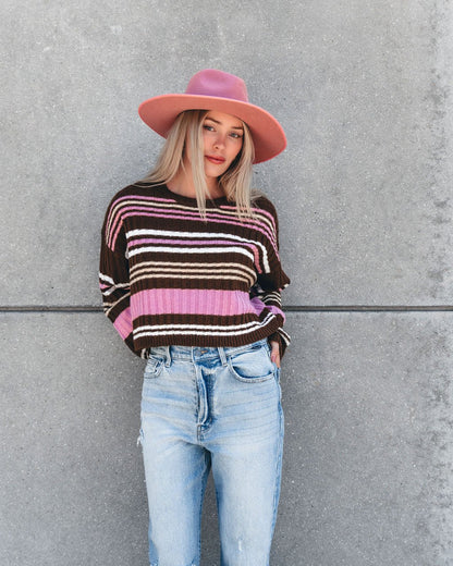 Daniella Multi Striped Sweater - Magnolia Boutique