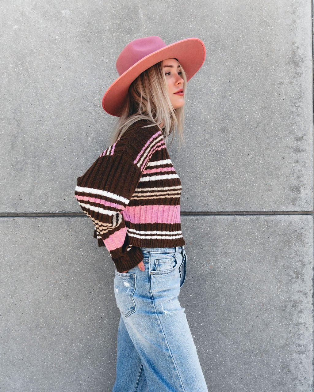 Daniella Multi Striped Sweater - Magnolia Boutique