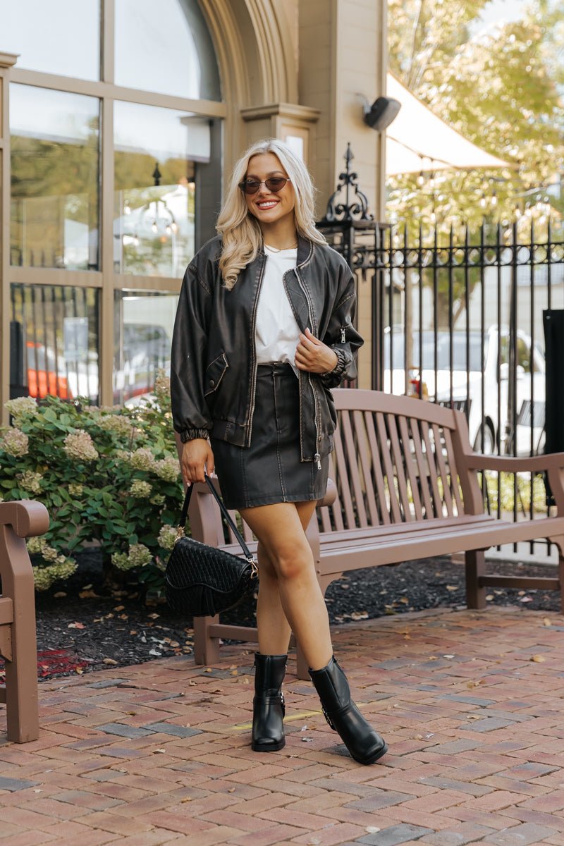 Satin Slip Slip Dress Leather Jacket Motorcycle Jacket Black Leather Blazer With Dress HOW TO STYLE Satin Slip Slip Dress Leather Jacket Motorcycle Jacket Black Leather Blazer With Dress HOW TO STYLE