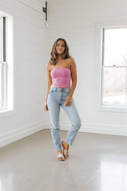 Double Lined Jersey Tube Top - Magnolia Boutique