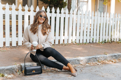 Effortless Beige Bomber Jacket - Magnolia Boutique