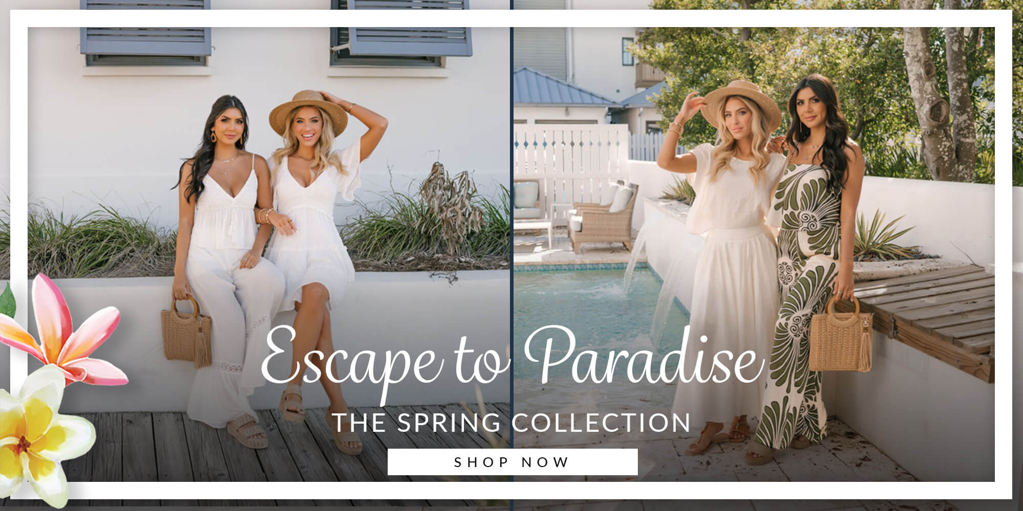 escape to paradise the spring collection shop now