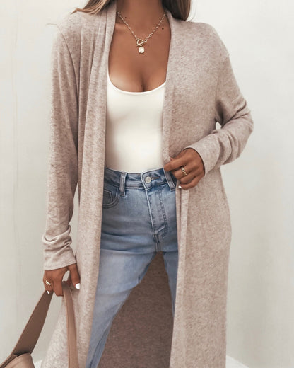 Essential Oatmeal Duster Cardigan | Pre Order - Magnolia Boutique