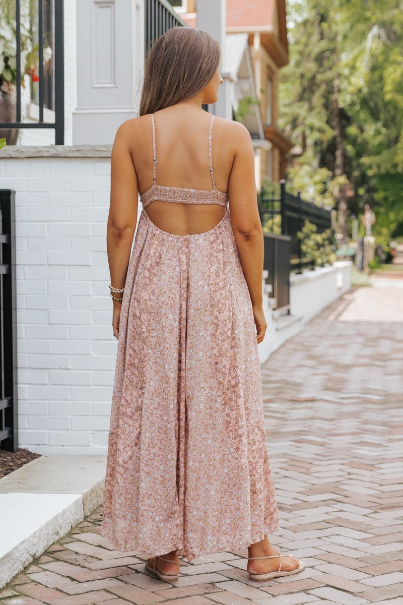 Free People Dusty Pink Forever Time Maxi Dress - Magnolia Boutique