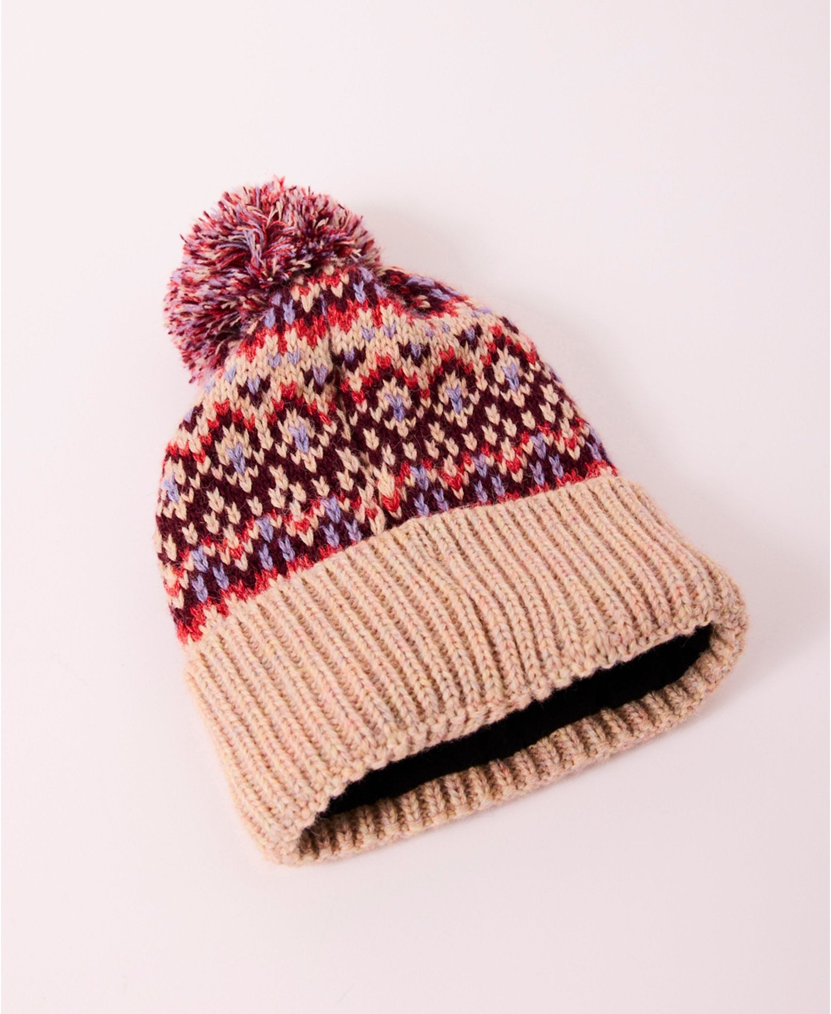 Free People First Frost Fairisle Pom Beanie - Magnolia Boutique