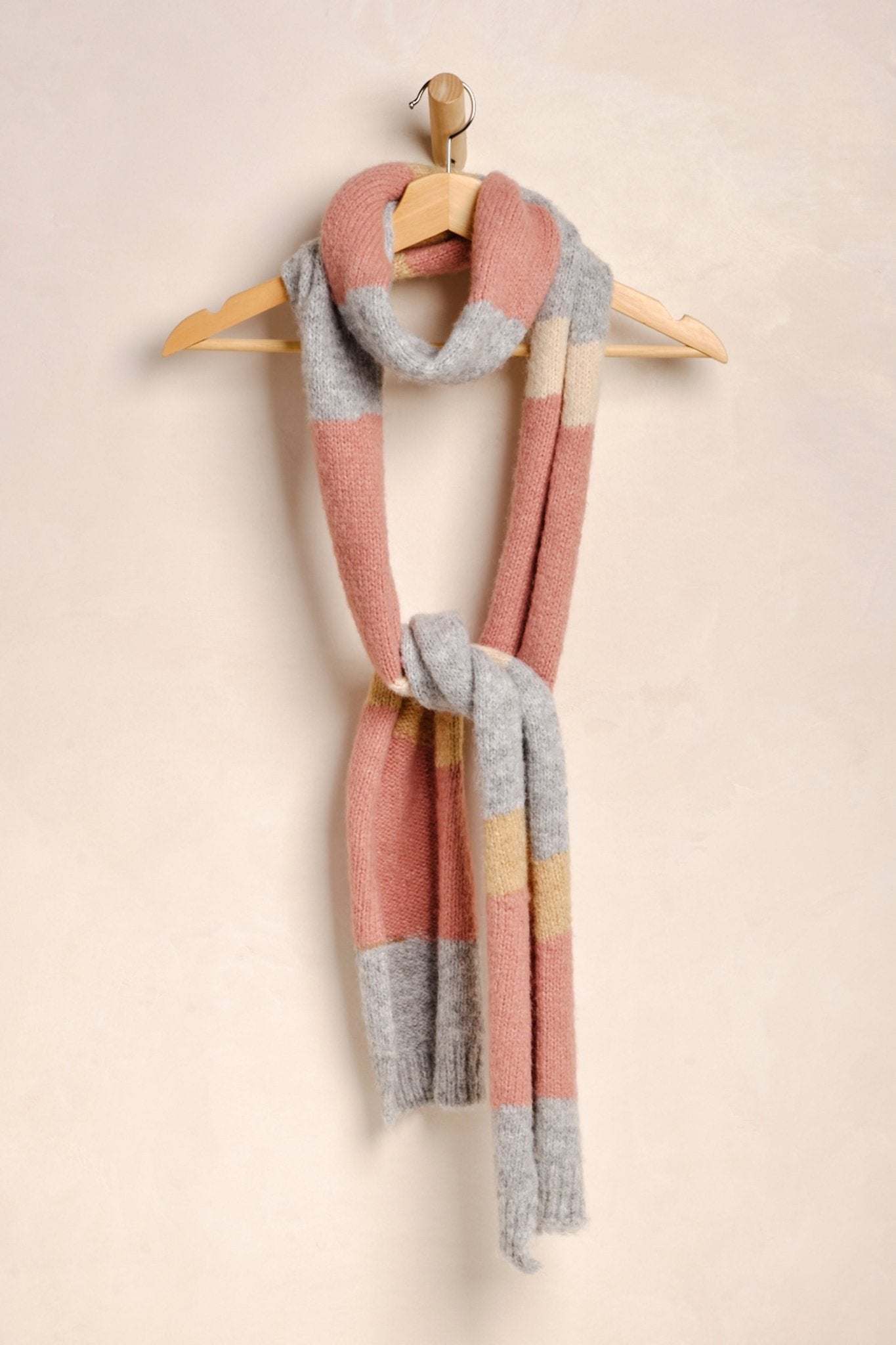 Free People Ivory Multi Carina Swirl Scarf - Magnolia Boutique