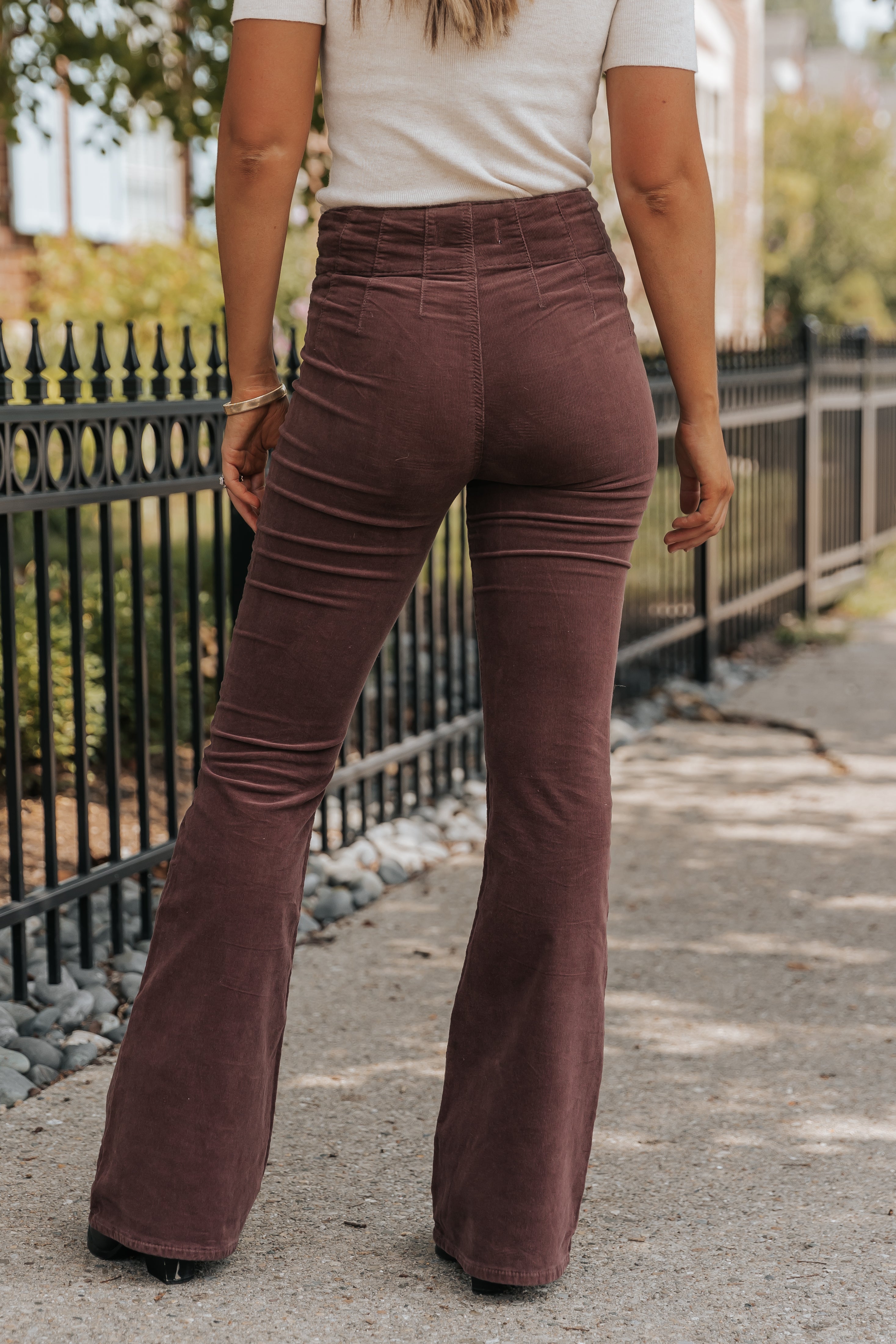 Free People Jayde Cord Flare Jeans | Magnolia Boutique