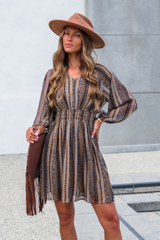 mini boho dresses White Dress Juniper empire waist Boho Dresses