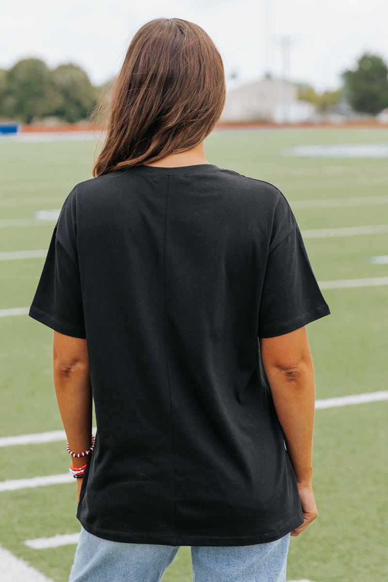 Georgia Black Game Day Tee - Magnolia Boutique