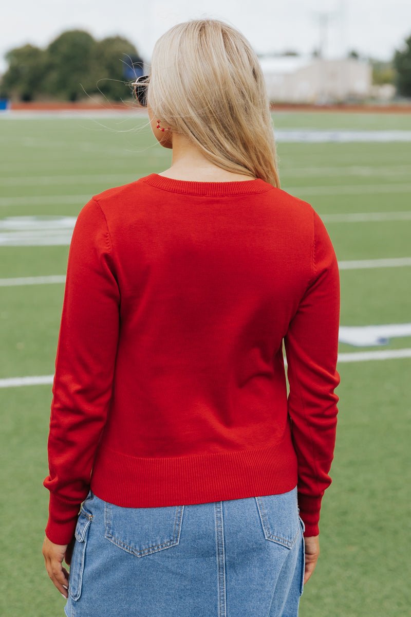 Georgia Game Day Crew Neck Sweater - Magnolia Boutique