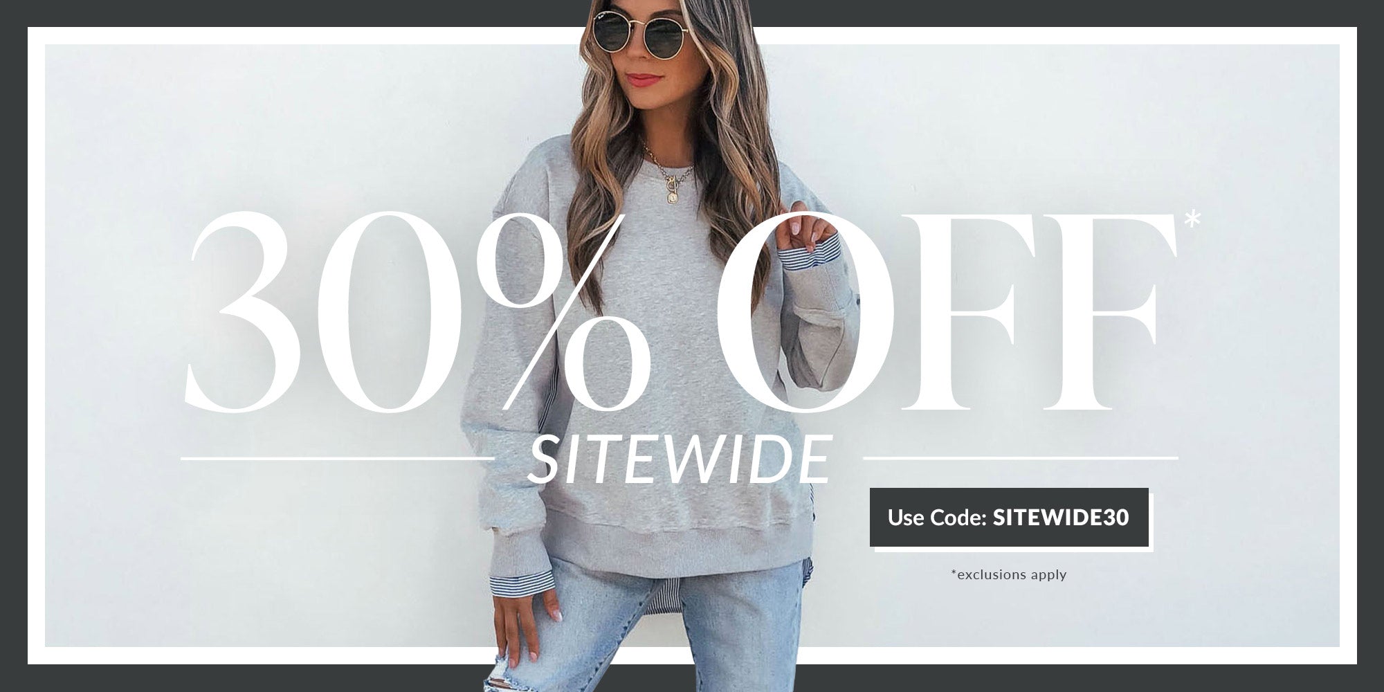 30% off sitewide use code sitewide30 exclusions apply Cannot be applied to previous orders or combined with any other offers. Offer excludes Holiday Doorbusters. Only one coupon per order. Offer ends 12.14.24 @ 11:59pm PT