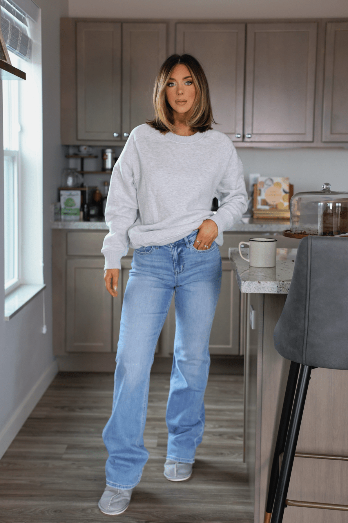 Light Wash Vintage Flare Jeans - Magnolia Boutique