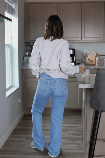 Light Wash Vintage Flare Jeans - Magnolia Boutique