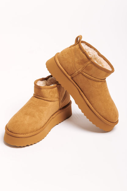 Matisse Breckenridge Chestnut Platform Boots - Magnolia Boutique