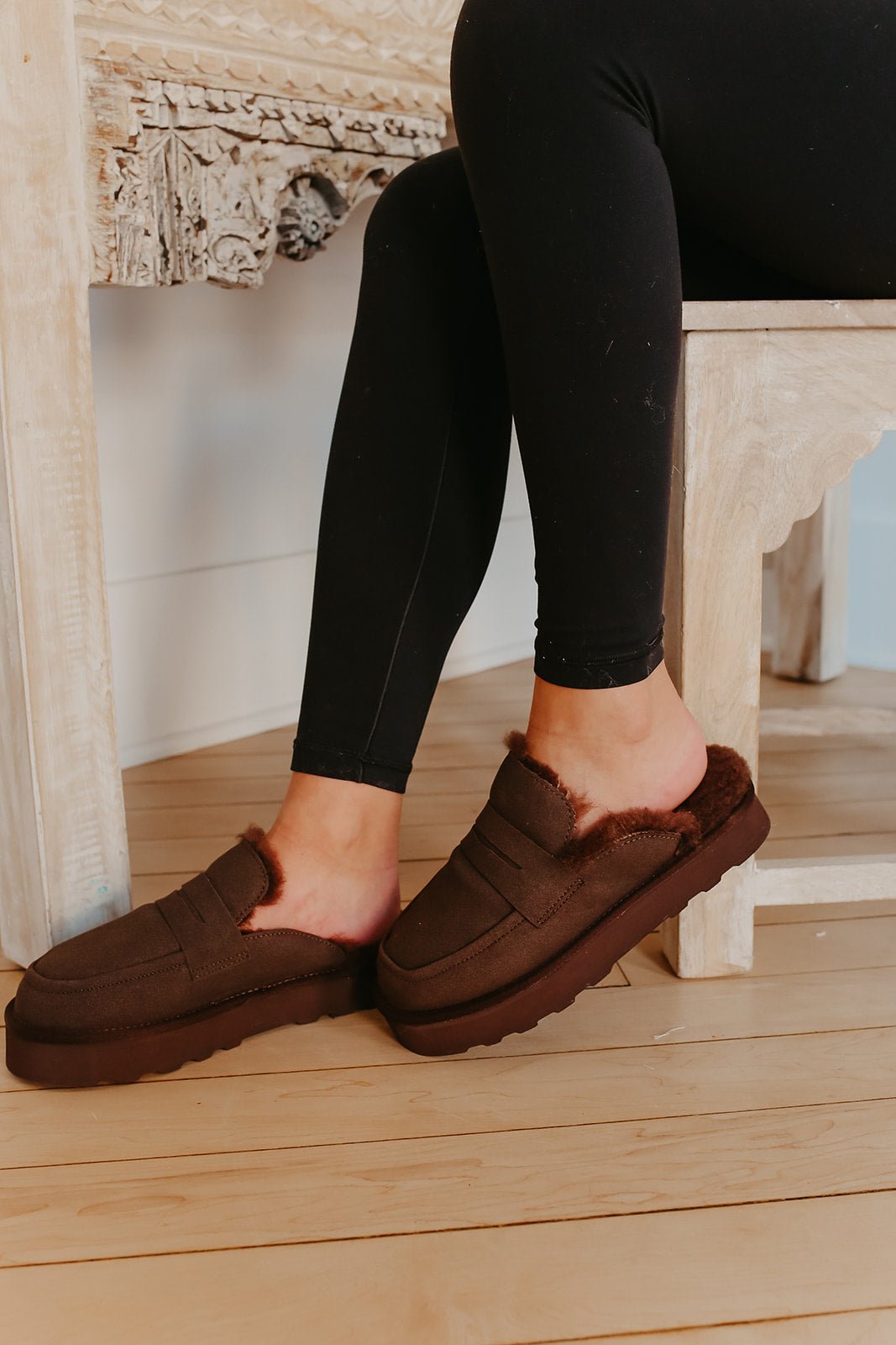 Matisse Stowe Brown Lounge Mules - Magnolia Boutique