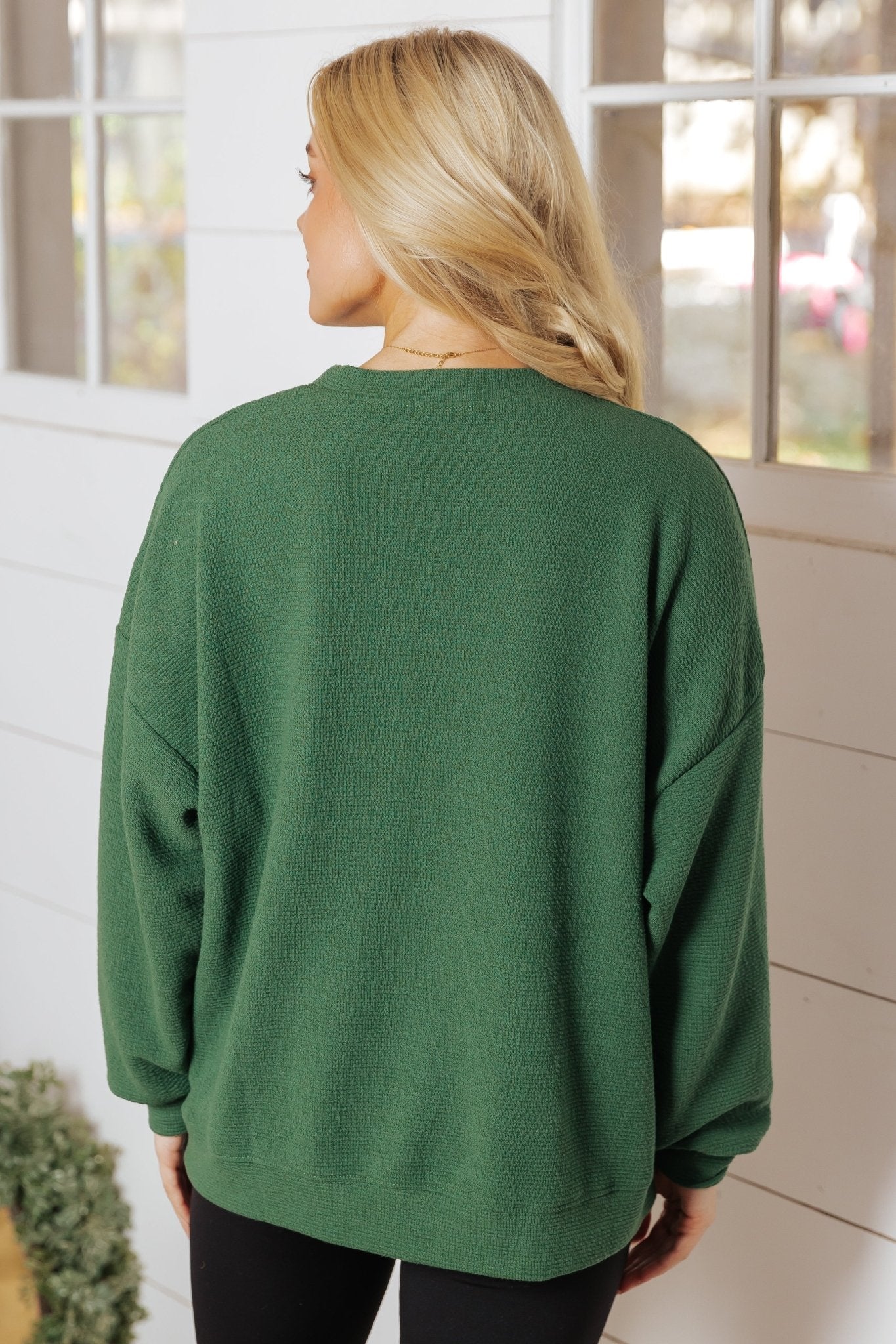 Merry Green Graphic Sweatshirt - Magnolia Boutique