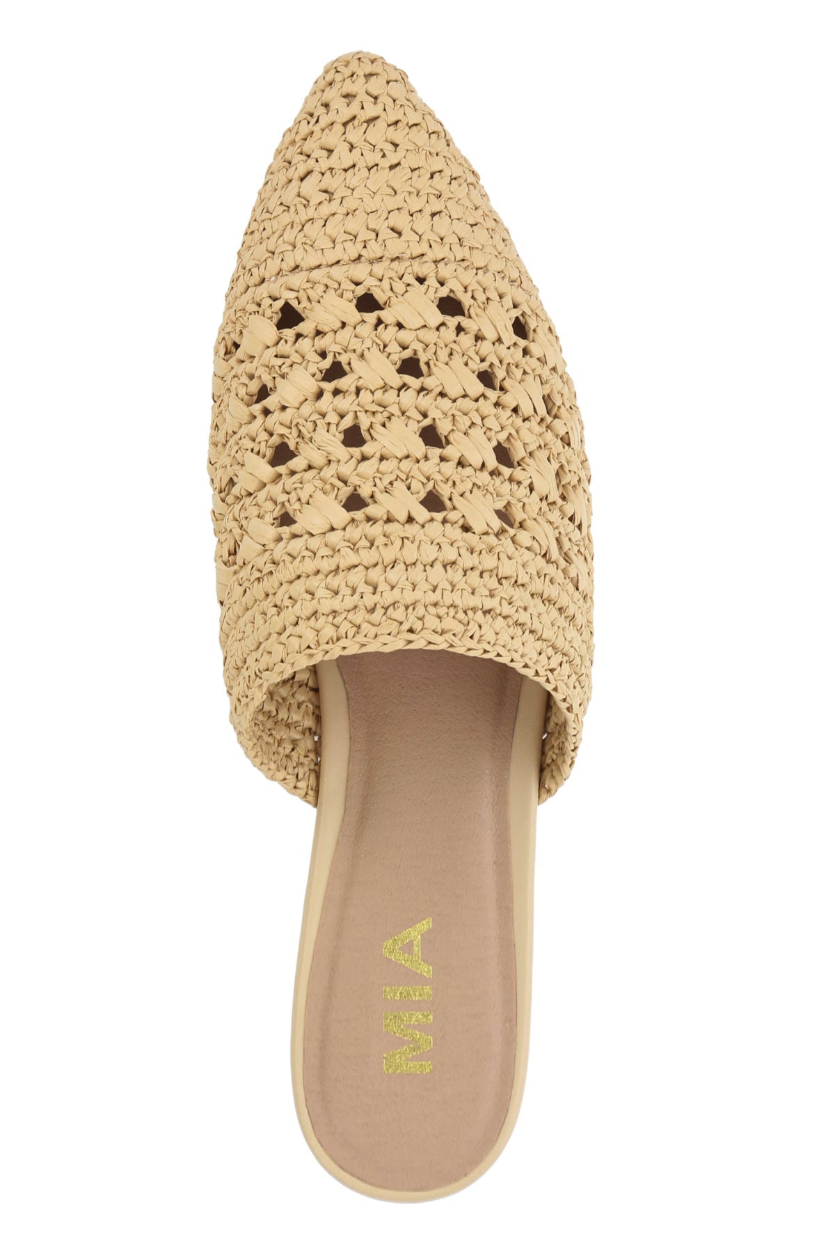 MIA Jany Natural Pointed Mules