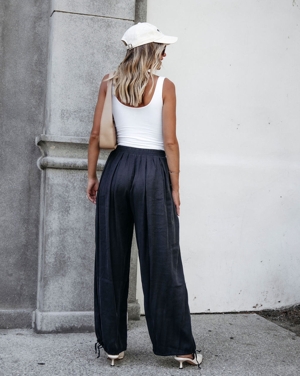 Muse By Magnolia Charcoal Parachute Pants - Magnolia Boutique