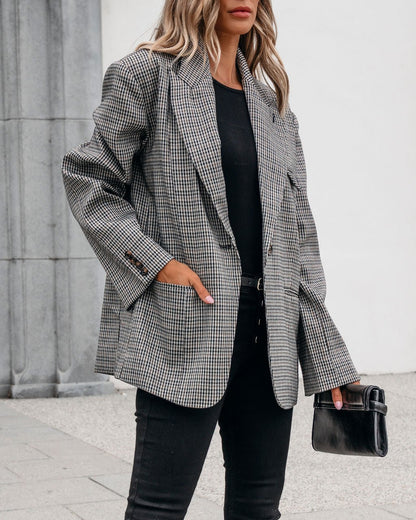 Muse By Magnolia Oversized Plaid Blazer - Magnolia Boutique