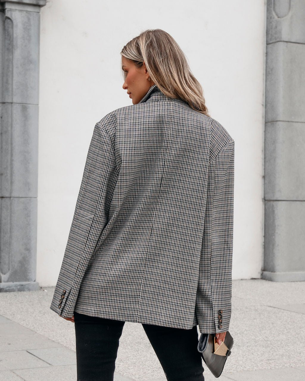 Muse By Magnolia Oversized Plaid Blazer - Magnolia Boutique