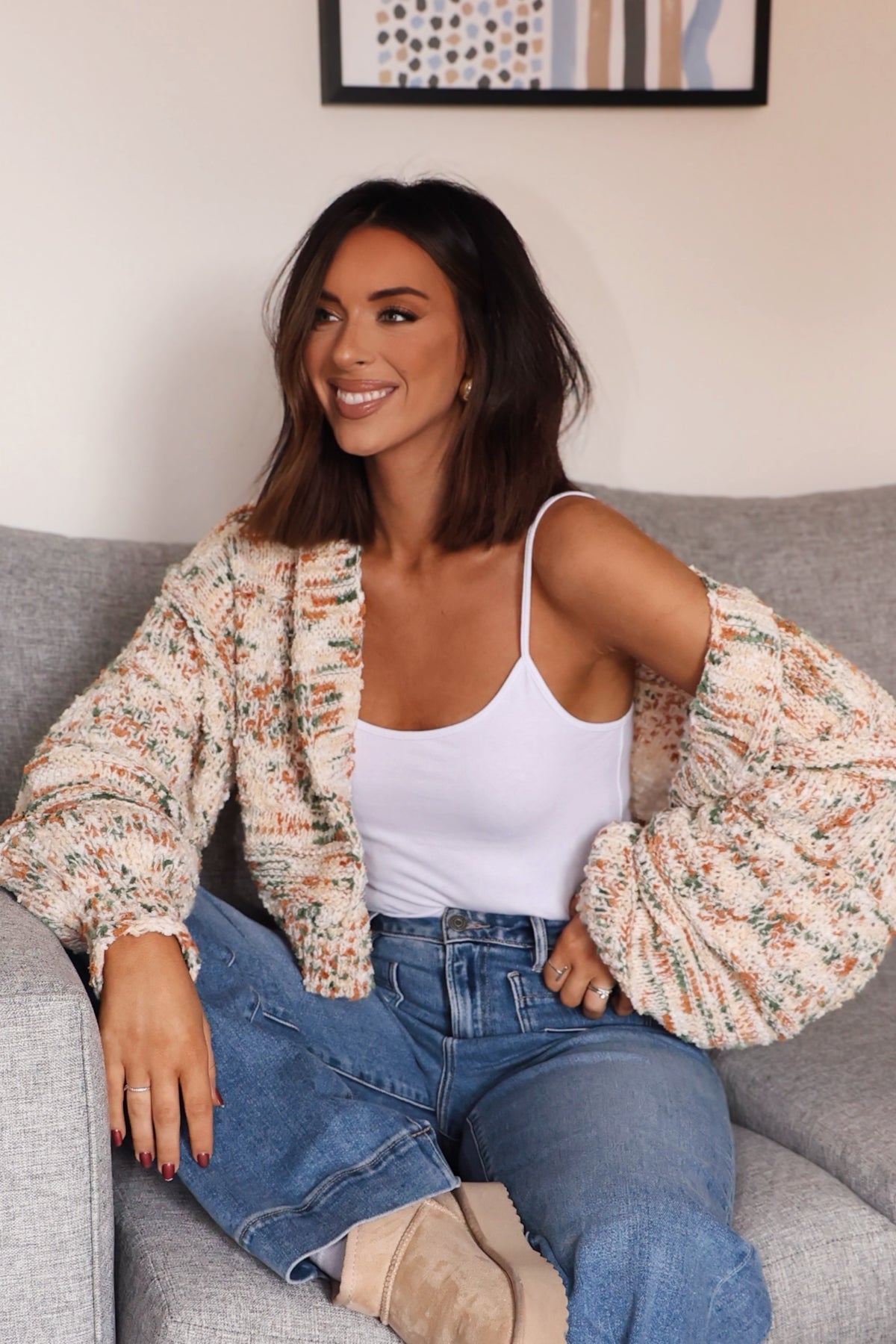 Need To Go Confetti Cardigan - Magnolia Boutique