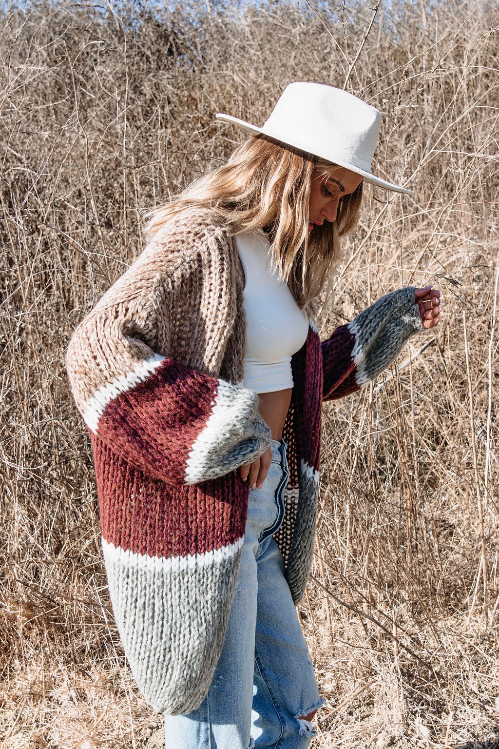 Picnic Ready Multi Striped Cardigan - Magnolia Boutique