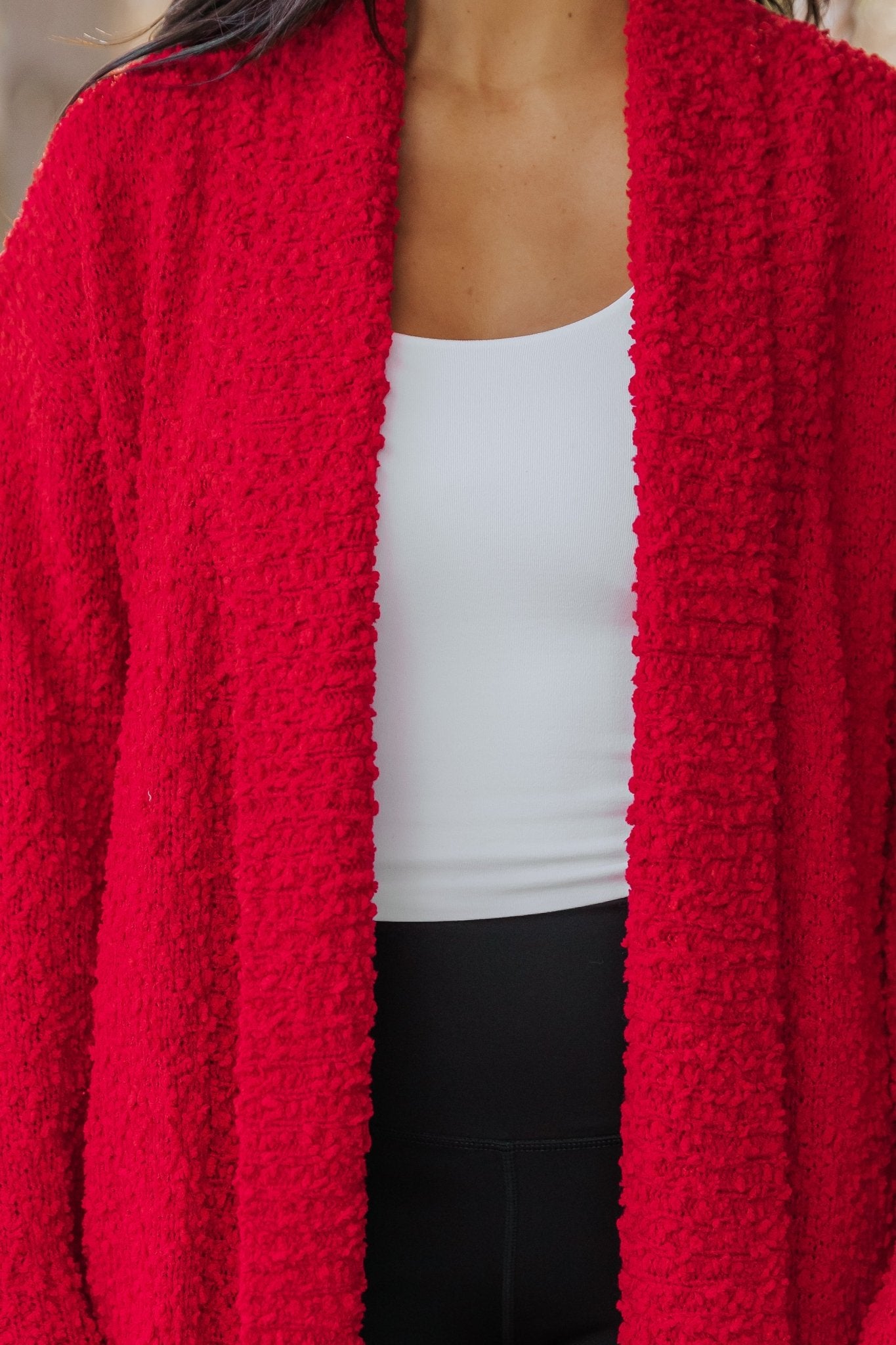 Red Popcorn Dreamer Cardigan - Magnolia Boutique