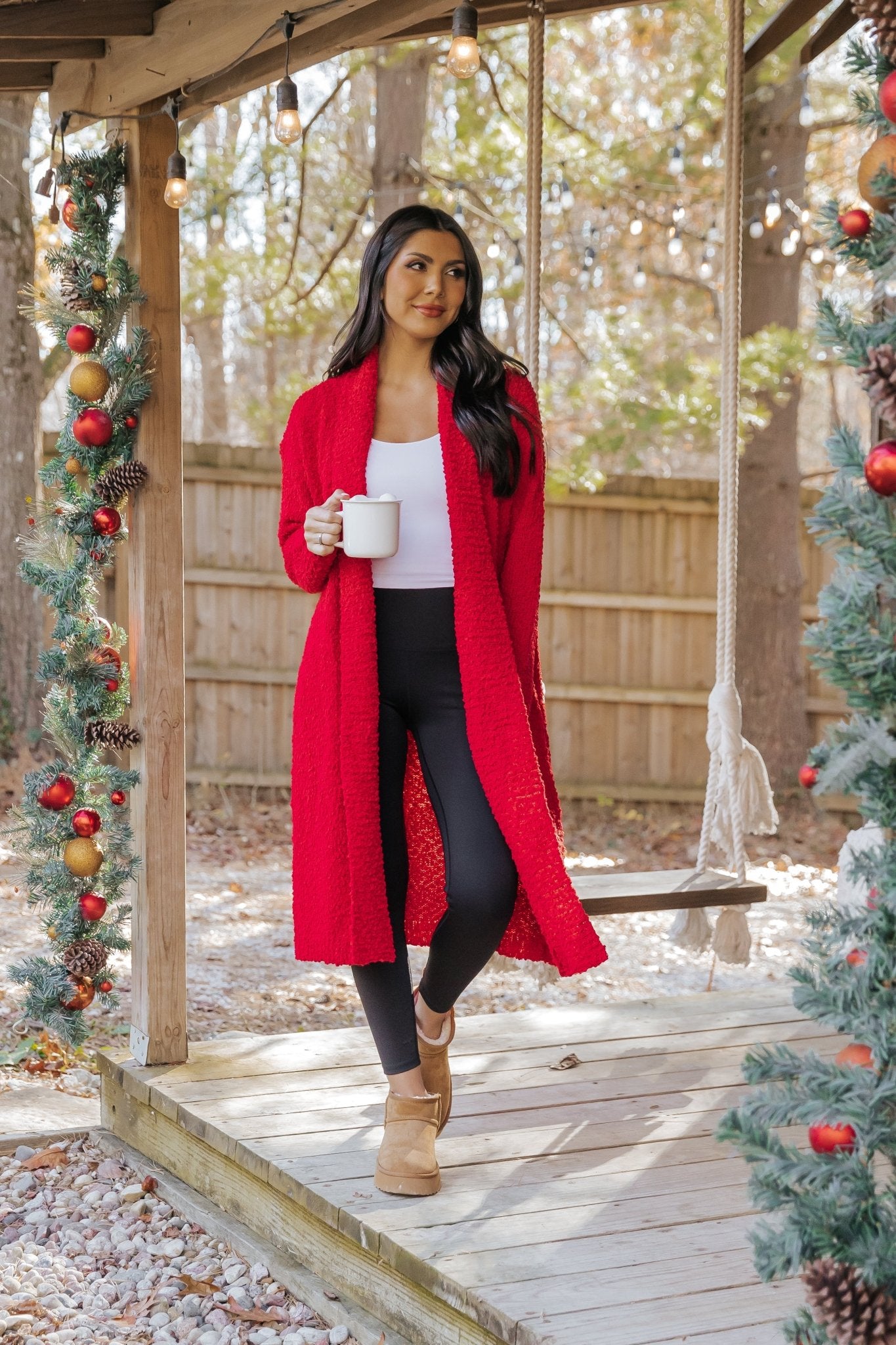 Red Popcorn Dreamer Cardigan - Magnolia Boutique