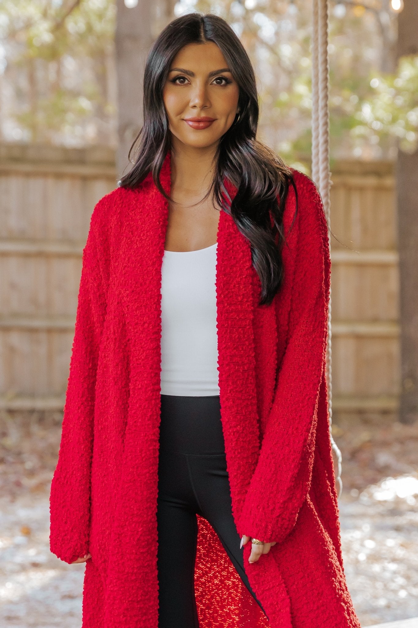 Red Popcorn Dreamer Cardigan - Magnolia Boutique