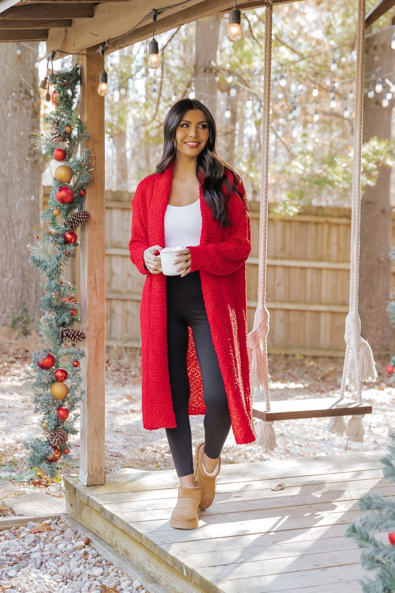 Red Popcorn Dreamer Cardigan - Magnolia Boutique