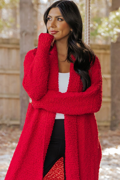 Red Popcorn Dreamer Cardigan - Magnolia Boutique